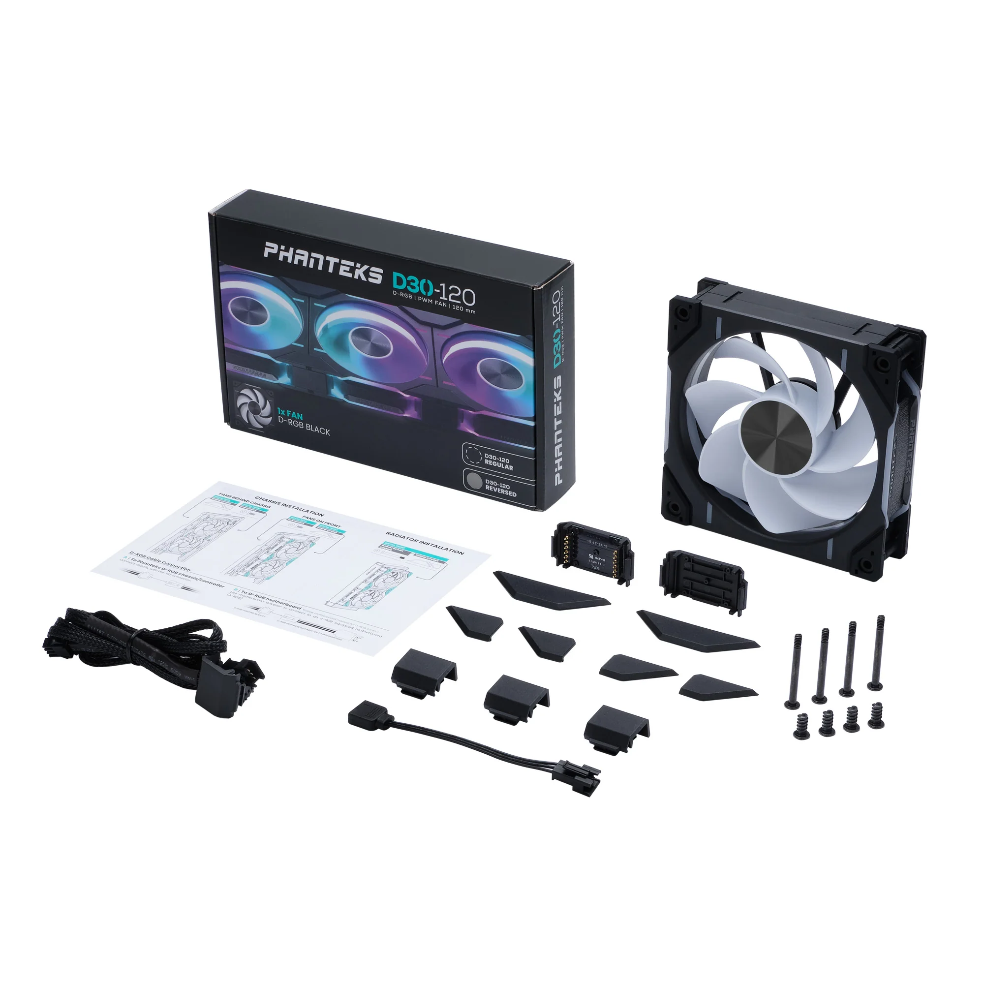 Phanteks D30-120 D-RGB Fan - Image 10