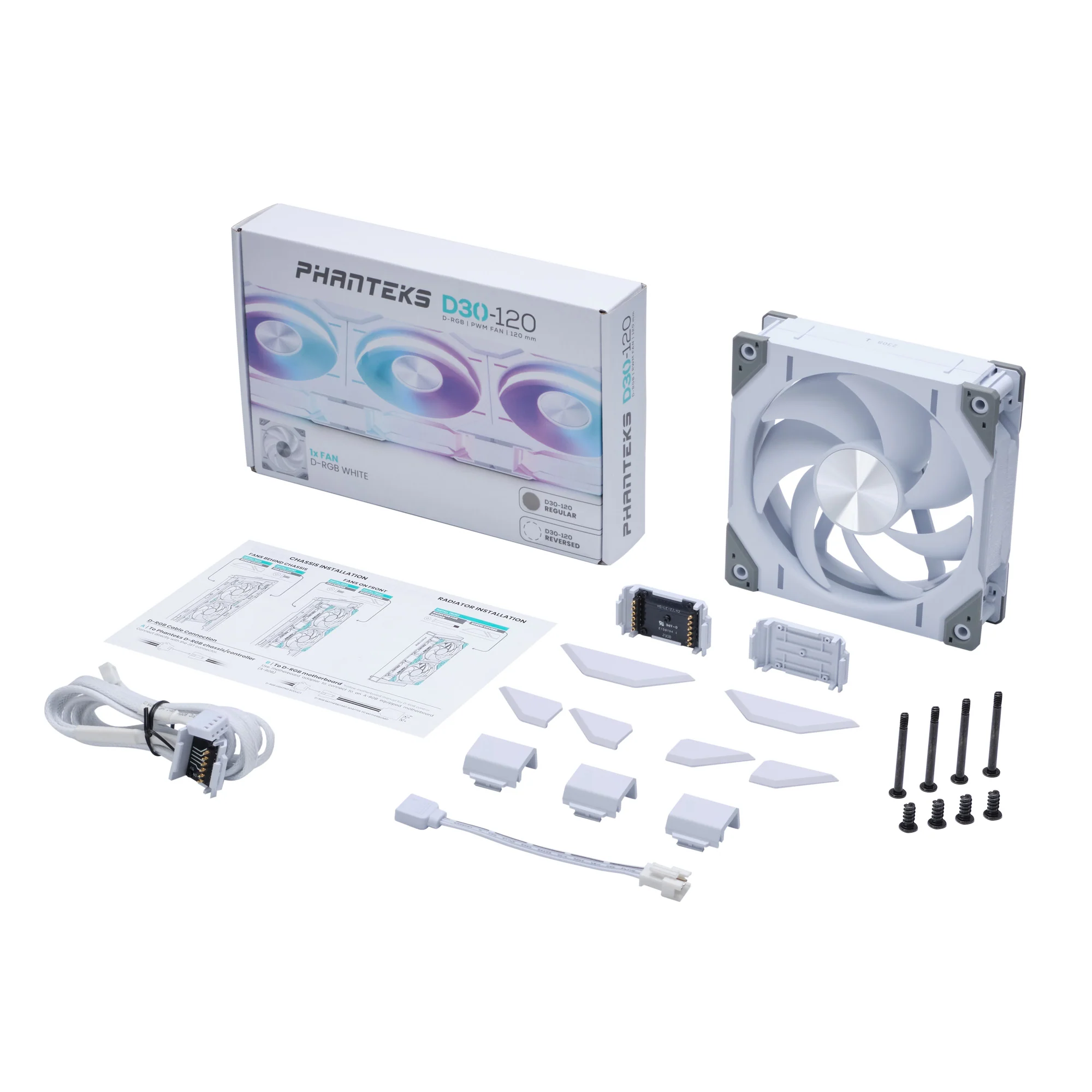 Phanteks D30-120 D-RGB Fan - Image 21