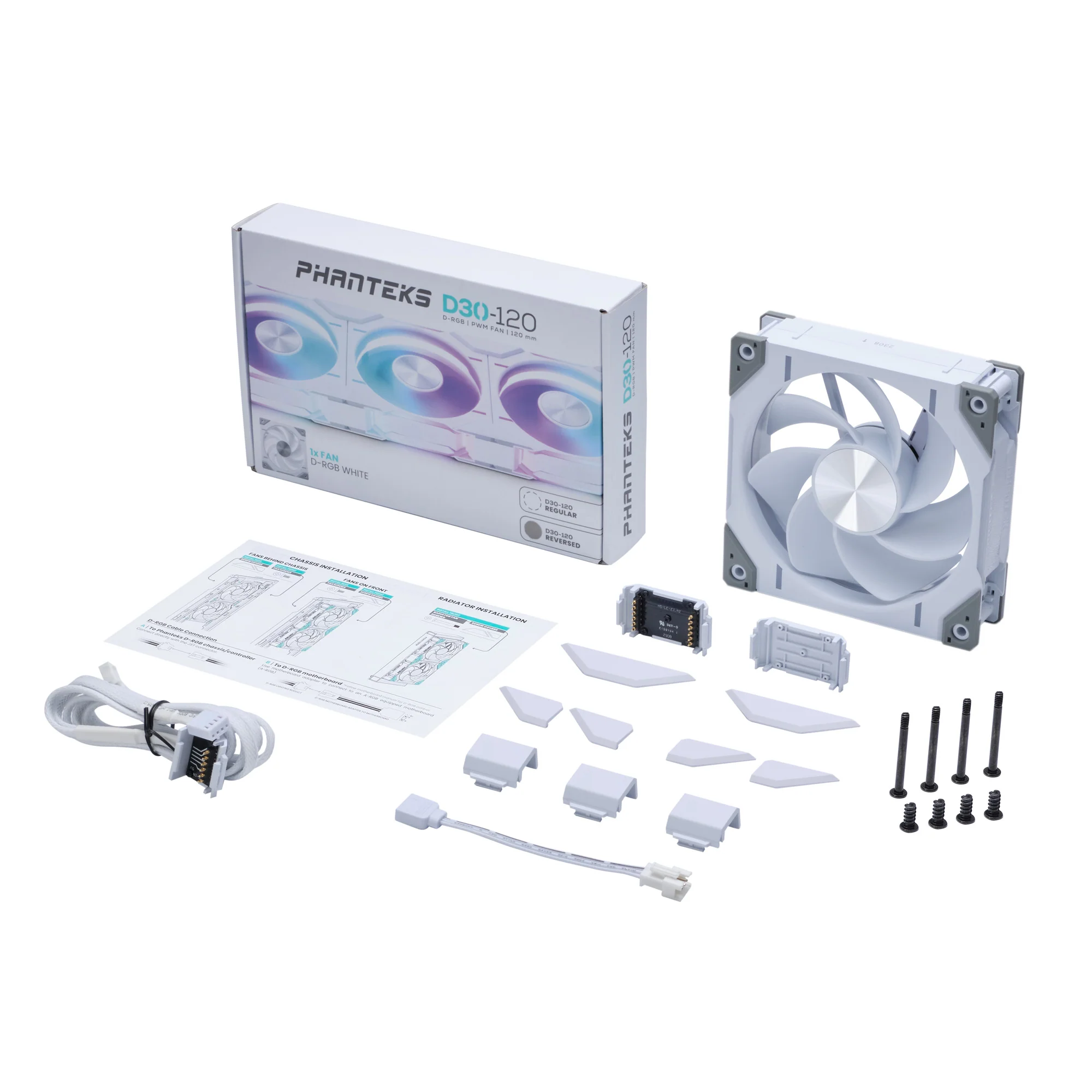 Phanteks D30-120 D-RGB Fan - Image 22