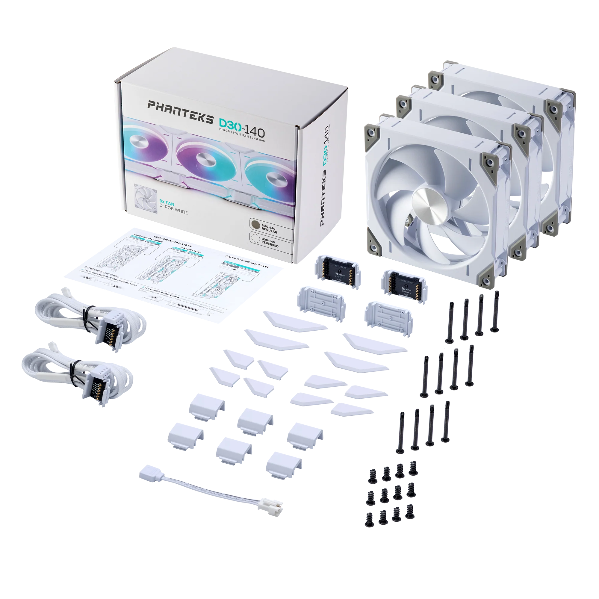 Phanteks D30-140 D-RGB Fan - Image 13