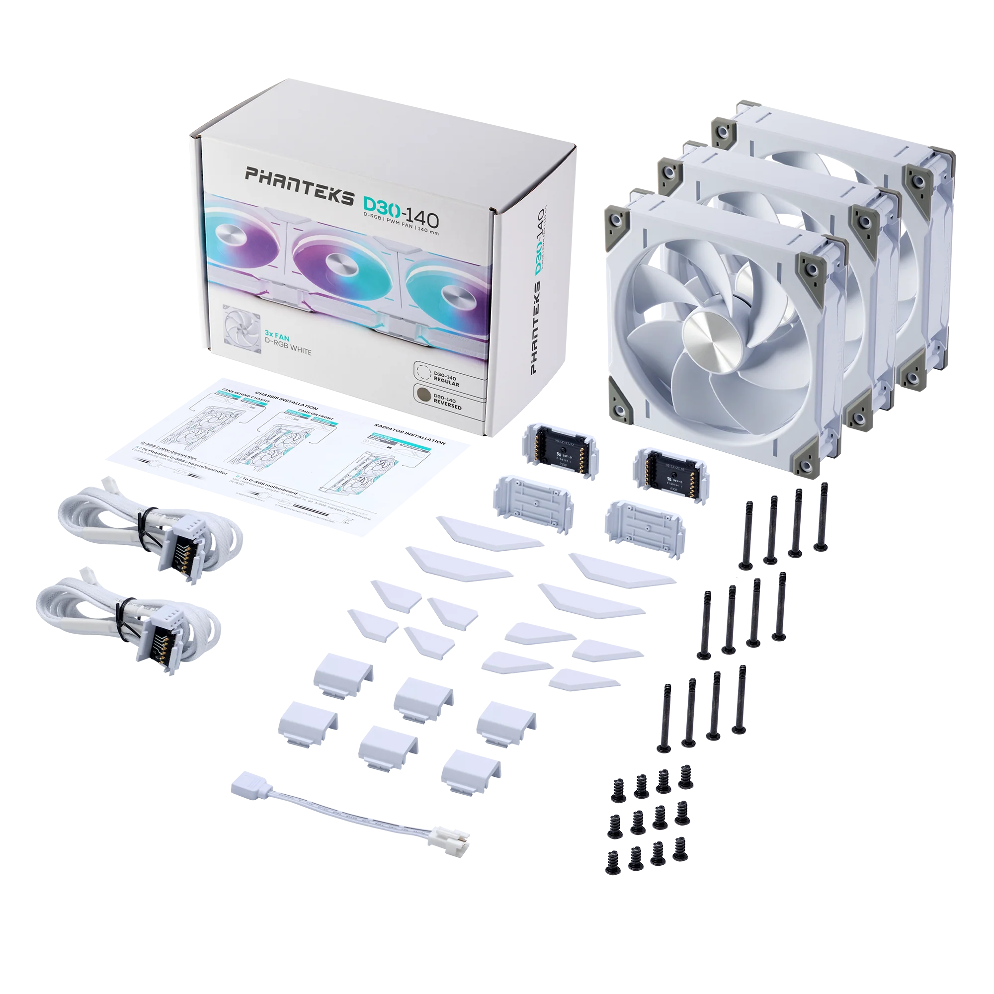 Phanteks D30-140 D-RGB Fan - Image 17