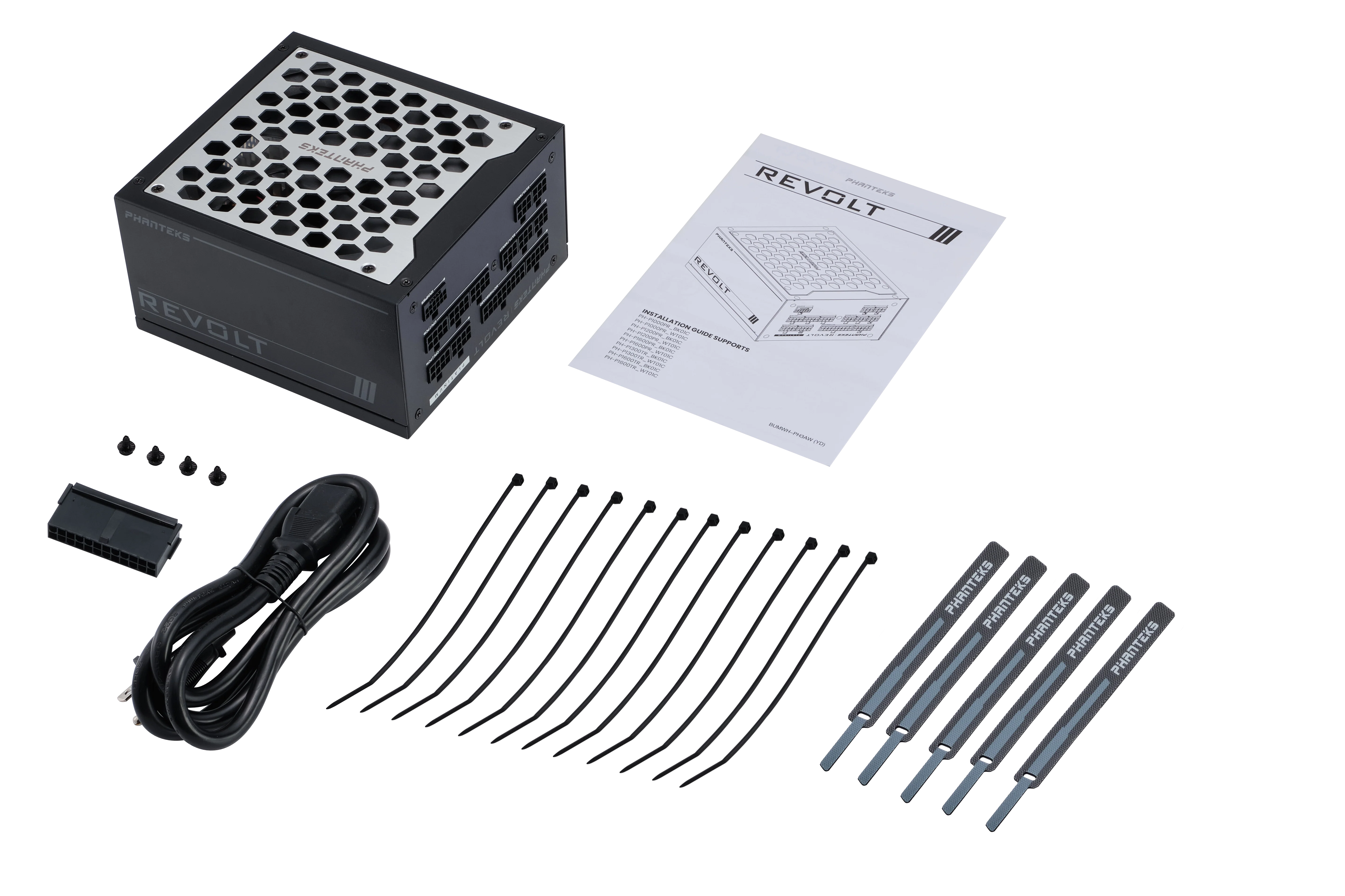 Phanteks Revolt 80PLUS Platinum, Power Supply Unit Only - Image 8