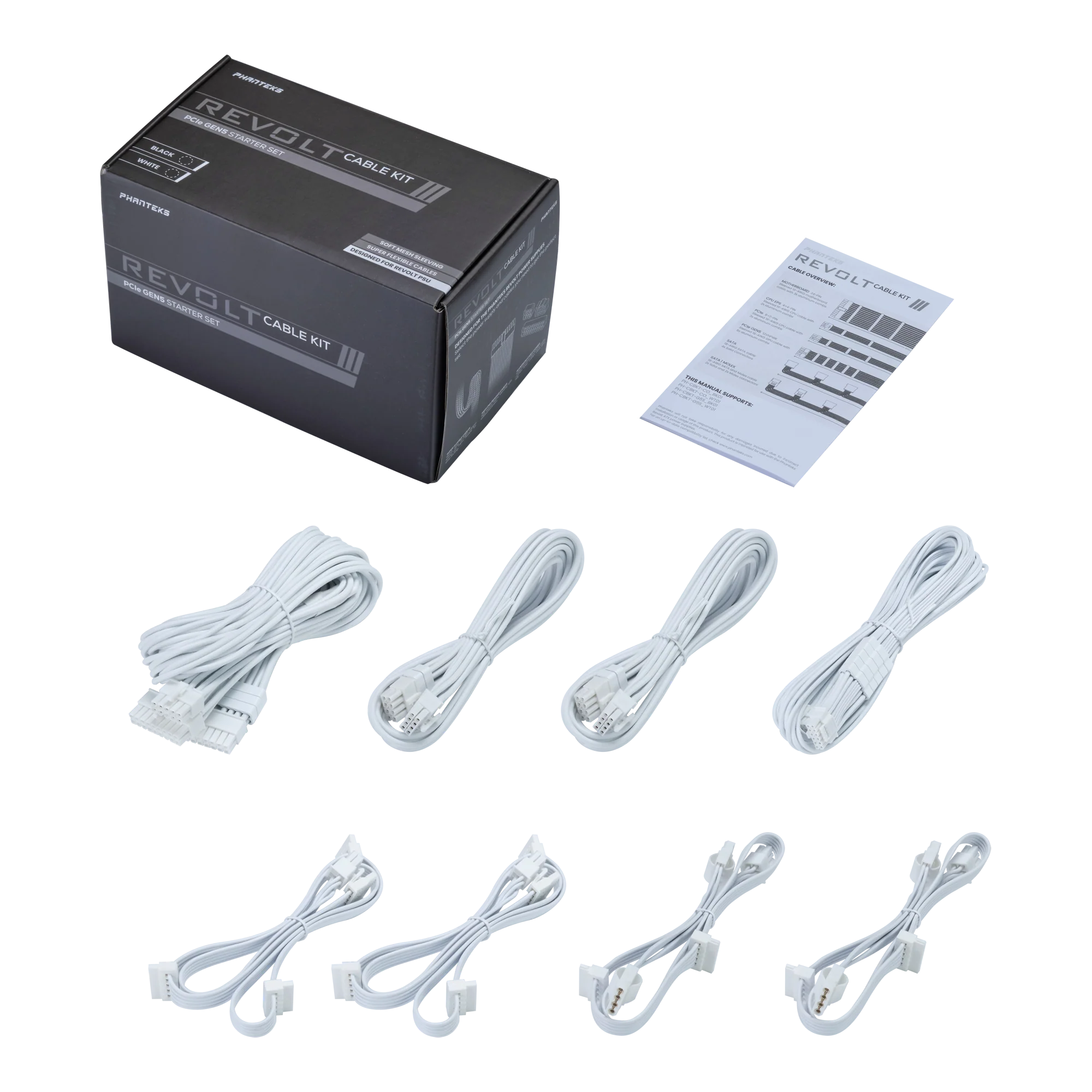 Phanteks Revolt Cable Kit, PCIe Gen5 Starter Set - Image 10